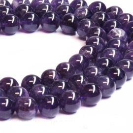 Amethyst rond ca. 10mm (H78)