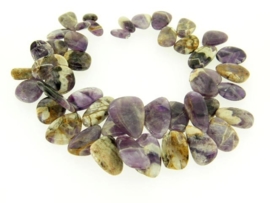 Pracht Amethyst choker ca. 15-45mm