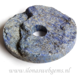 Lapis lazuli donut ca. 75x10mm (21)