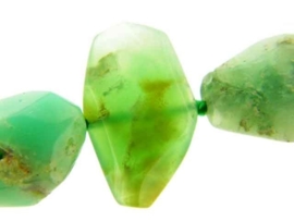 Chrysopraas free shape ca. 10-20mm
