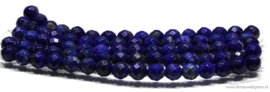 Lapis lazuli kralen facet rond ca.4,5mm (Q63d)