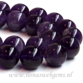 Amethyst rond ca. 12mm