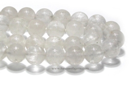 Bergkristal kralen rond ca. 9-10mm (i142)
