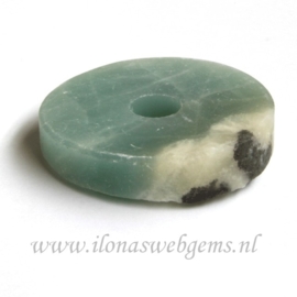 Jade donut ca. 45x11mm