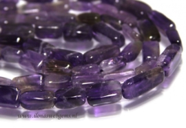 Amethyst kralen ca.10x3mm (20) (H170)