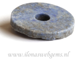 Lapis Lazuli donut ca. 50x12mm