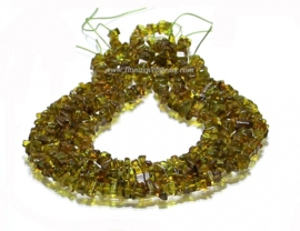 Caribbean green Amber kralen ca.  8mm (i144)