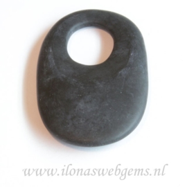 Black Jasper hanger ca. 60x33x06mm