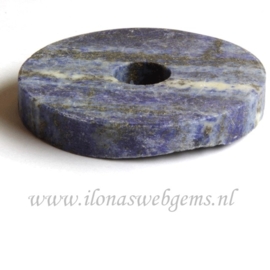 Lapis Lazuli donut ca. 62x11mm