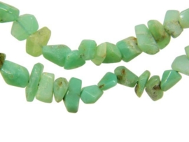 Chrysopraas kralen free shape ca. 4-8mm (i117)