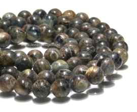 Kyaniet kralen rond ca.10mm (D3)