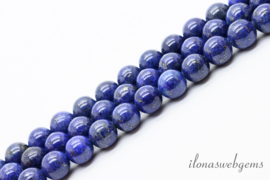 10 Strengen Lapis Lazuli kralen rond ca. 6mm