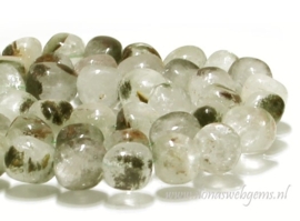 Garden crystal kralen (Lodoliet) ca.16x15mm (M248)