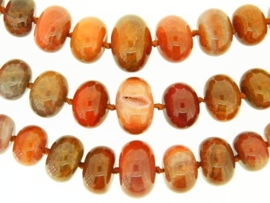 Vuuragaat rondellen choker ca. 12-30mm