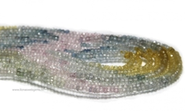 Beryl kralen facet rondel ca. 2,5x1,5mm (M94)