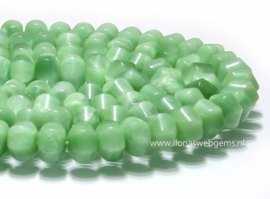 Jade kralen ca.12x9mm (C13)