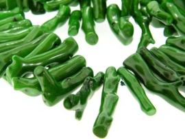 Koraal groen XL ca. 30-50x12mm