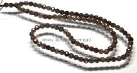 Maansteen facet rond ca. 4mm (1)