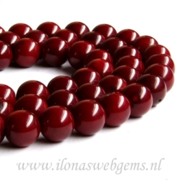 Koraal rood rond ca. 10mm