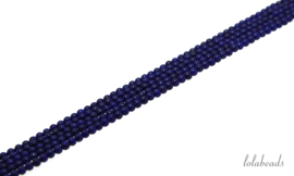 10 strengen Lapis Lazuli rond ca. 2mm AA kwaliteit