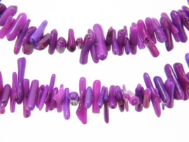 Koraal stokjes fijn purple ca. 5-10mm