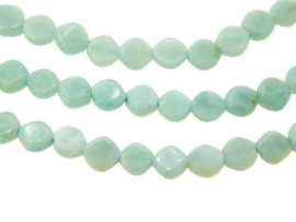 Larimar coins ca. 5x3mm
