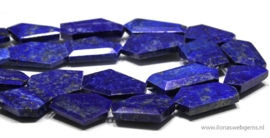 Lapis lazuli kralen free shape ca. 20-30mm (Q63a)