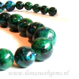 Chinese Chrysocolla choker