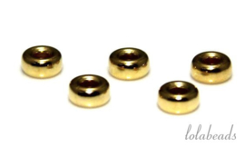 14k/20 Gold filled rondel