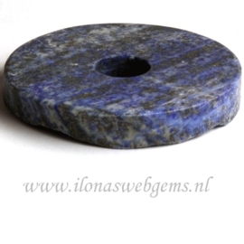 Lapis Lazuli donut ca. 60x10mm