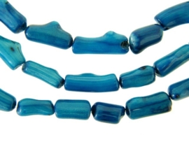 Koraal blauw ca. 7-10x5mm