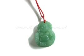 Jade Buddha ca. 35x26mm