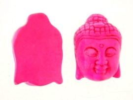 Howliet Buddha roze ca. 30x20x12mm