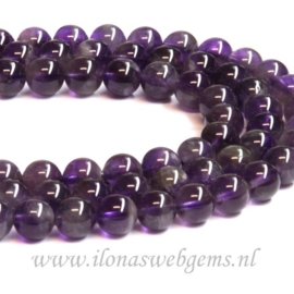 Amethyst rond ca. 8mm