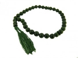 Jade Mala donker groen rond ca. 10mm