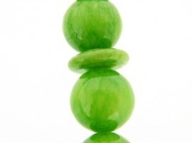 Jade Mala groen rond ca. 14mm