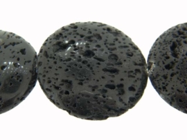 Lavasteen mega coins ca. 35x10mm