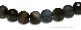 Ca. 200 stuks mini Hematiet kralen / spacer ca. 2,2mm(i84)
