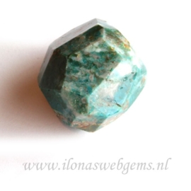 Chrysocolla hanger ca. 40x35x28mm