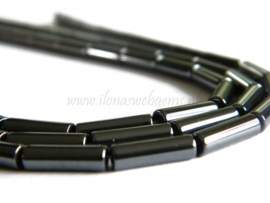 Hematiet cilinders ca. 13x4mm