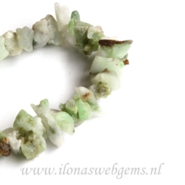 Chrysopraas rough ca. 6 tot 15mm