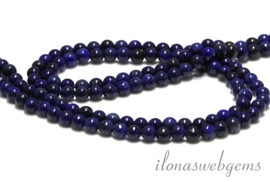 Lapis lazuli kralen rond ca. 4,5mm (Q86a)