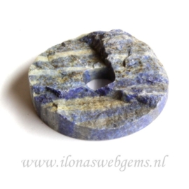 Lapis lazuli donut ca. 60x10mm (19)