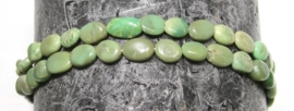 chrysopraas kralen ovaaltjes ca. 11x8x5mm (G173)