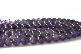 Amethyst rond ca. 10mm A kwaliteit