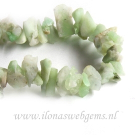 Chrysopraas rough ca. 6 tot 15mm