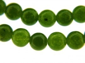 Jade olijf groen ca. 6mm