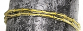 Lemon quartz cilinder ca. 15x4mm (M245)