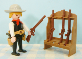 Playmobil 3381 Sheriff met wapens - Playmobil western