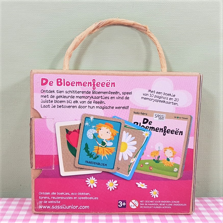 De Bloemenfeeën - Nadia Fabris memory spel & boekje - Sassi Junior